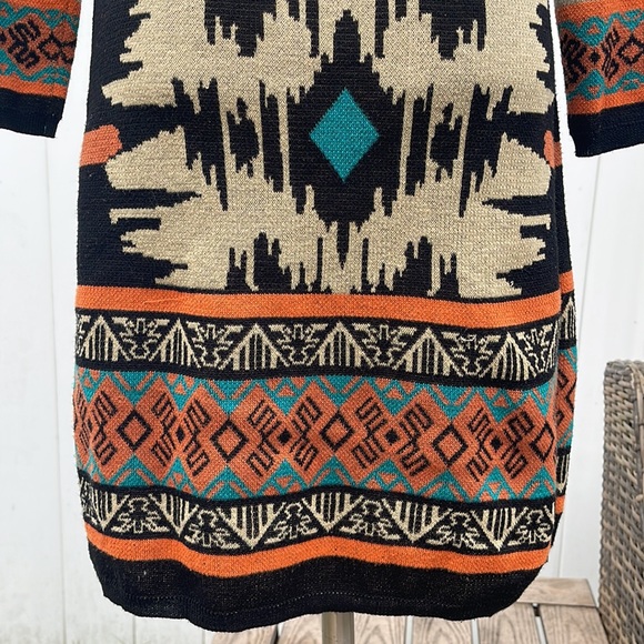 GUC Flying Tomato Knit Mini Aztec Dress Size M - Picture 12 of 16